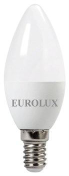 Лампа светодиодная EUROLUX LL-E-C37-5W-230-4K-E14 333 | Orenten.ru