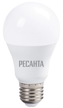 Лампа светодиодная РЕСАНТА LL-R-A60-13W-230-3K-E27 347 | Orenten.ru