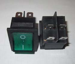 KN002 Кнопка клавишная 15А250В KN002 / Код: 2599 | Orenten.ru