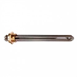 Блок тэнов KFL 001, нерж, 1/2", 8,5 мм, 4,5кВт, 30см, Т, G1,5" (D48мм) 68545Р / Код: 4064 | Orenten.ru