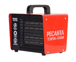 Тепловая электрическая пушка ТЭПК-3000 (ТЭПК-3300) (керам.нагревательный элемент) Ресанта 306 | Orenten.ru