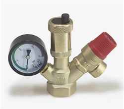 Группа безопасности котла 3 бар 1" JH-1024-3std / Код: 3187 | Orenten.ru