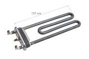 ТЭН 2000W, средний, L-190 mm/прямой/пластик бак/2-я клемма в/з 8055046 815798 / Код: 0362 | Orenten.ru
