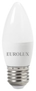 Лампа светодиодная EUROLUX LL-E-C37-6W-230-4K-E27 337 | Orenten.ru