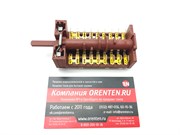 ЕР239 Переключатель к плите 8 позиций 250V 16A EP239 / Код: 9897 | Orenten.ru