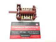 ЕР159 Переключатель духовки HANSA 250V 16A EP159 / CU6602 / Код: 9931 | Orenten.ru
