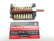 ЕР246 Переключатель режимов HANSA 870800K 16(4)A 250V 8711K 7 позиций EP246 / Код: 9895 | Orenten.ru
