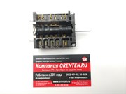 ЕР178 Переключатель 5 позиций + регулировка температуры 46.23866.500 250V 16A EP178 / Код: 9921 | Orenten.ru