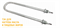 ТЭН для нагрева масла и пищевых жиров 118-А-13/1,6 Z 220 HTG1/2С.О М5 - 45 - F2 - №88-1 ЗЕН 0001468 / Код: 4260 | Orenten.ru